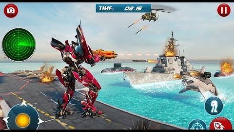 Submarine Robot Transform War Part-3 | Amazing Robot Hero Android GamePlay | By Game Crazy