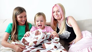 Giving BAD BIRTHDAY PRESENTS to our 4 year old! | Family Fizz