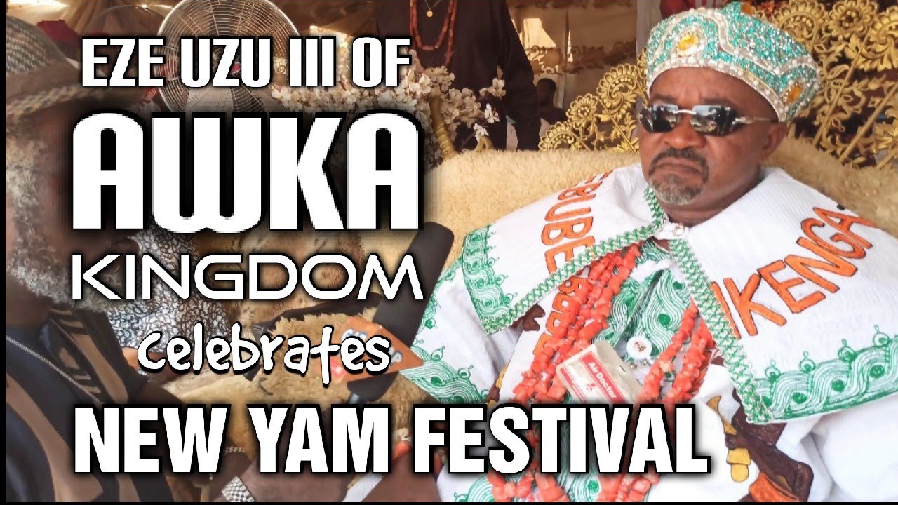 Eze Uzu III celebrates New Yam Festival.