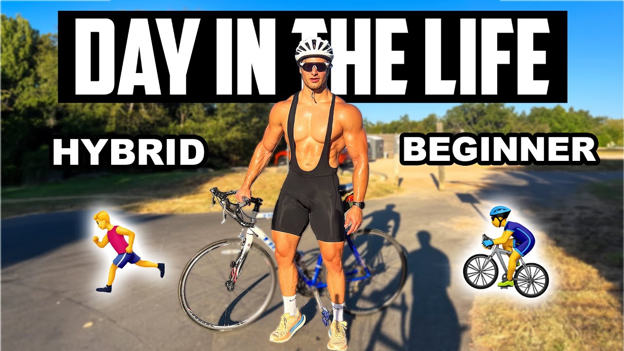 Day in the Life of a Beginner Hybrid Athlete - YouTube