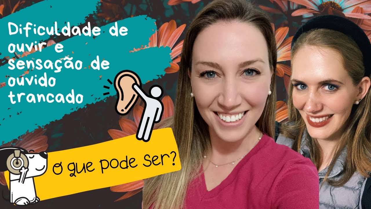 Dificuldade para ouvir e ouvido trancado!! O que pode ser??? - YouTube