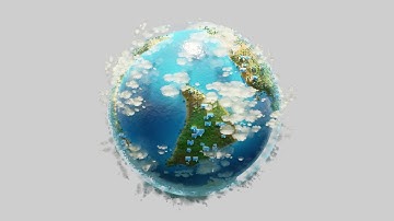 how to make a procedural planet using only geometry nodes