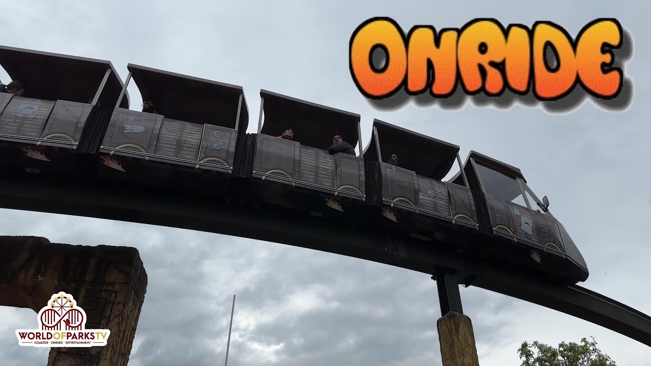 Heide Park 2024 - Monorail Onride (POV) Video Heidepark 2024 Parkvideo Heide Park Alle Attraktionen