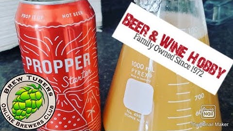 How to use Propper Yeast Starter