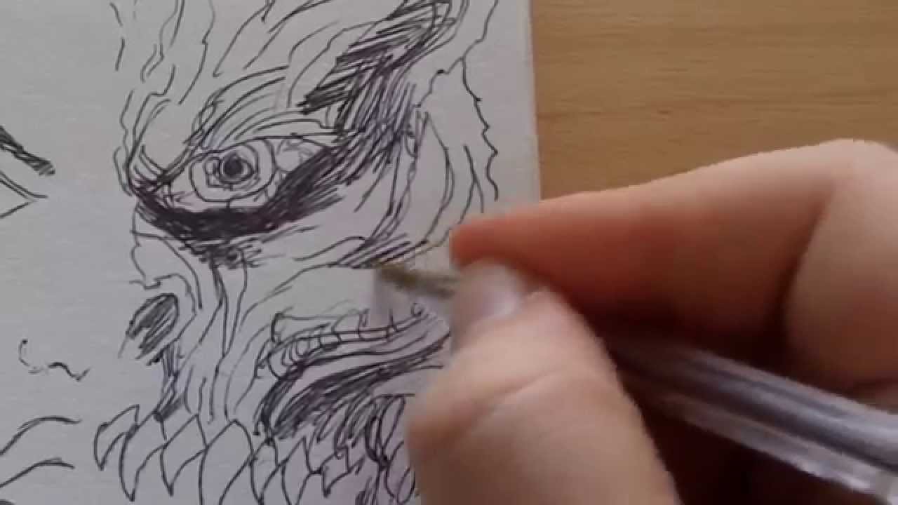 Half Woman Half Demon Drawing Drawing Journal 32 Youtube