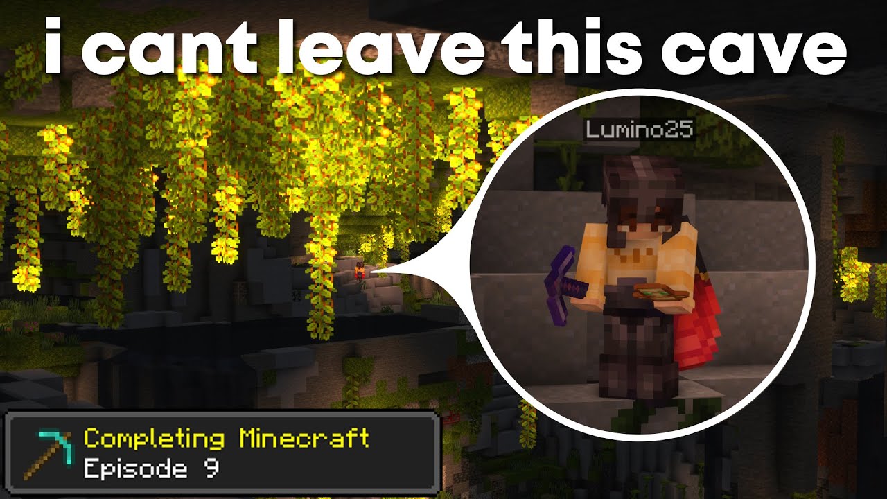 I Spent 24 Hours Underground In Minecraft | CM 9