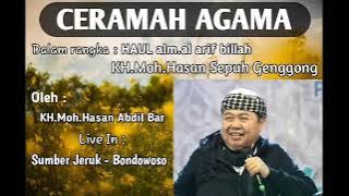 Ceramah Agama Kh.Moh.Hasan Abdil Bar