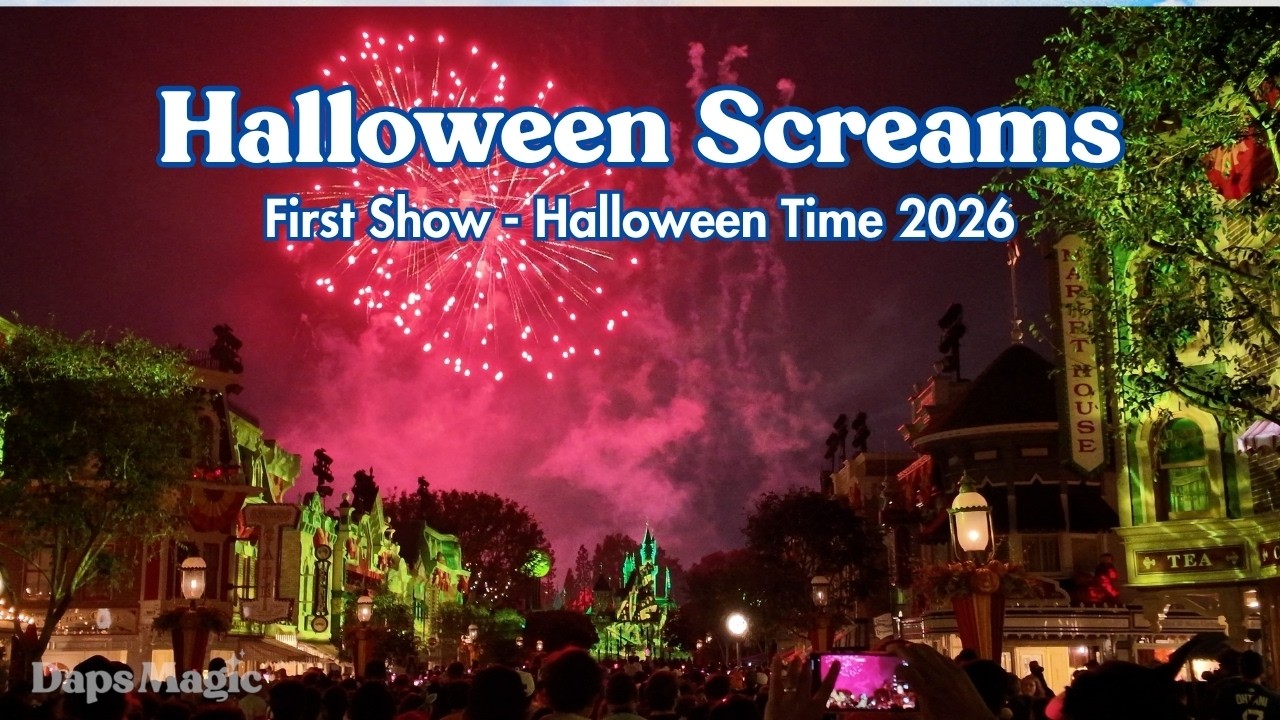 First: Halloween Screams | Halloween Time at the Disneyland Resort 2026 4K