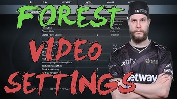 CSGO: NiP f0rest video settings