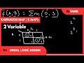 K map in Tamil | 2 Variable Karnaugh Map | Digital Logic Design | Types of K Map #tamil #tamiltech