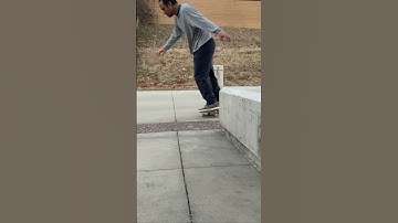 #Skateboarding Progression: #shorts,  backside #boardslide on a ledge