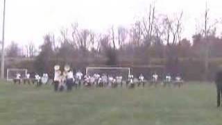 U.Va. Drumline - Pregame - Intro at practice 3