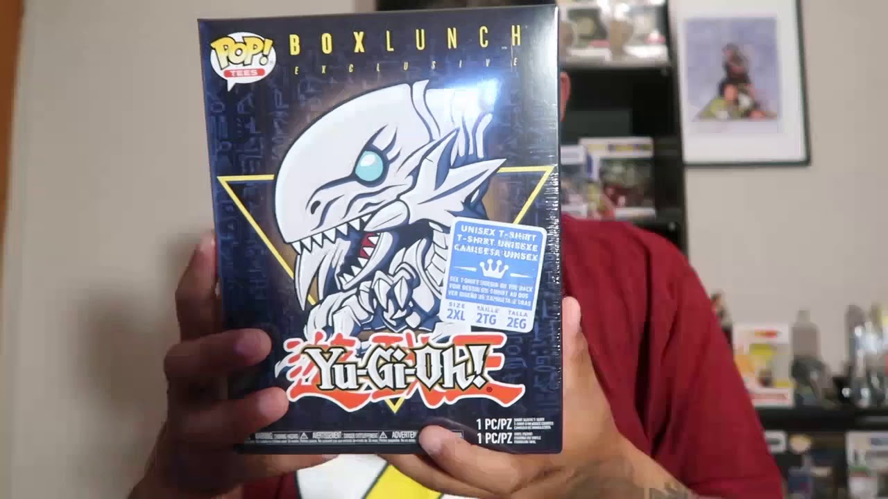 blue eyes white dragon funko pop boxlunch