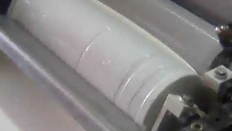 W+D 320 RUNNING COMPLETE CUT WITH WINDOW PLASTIC AND PEEL+SEAL @255EPM