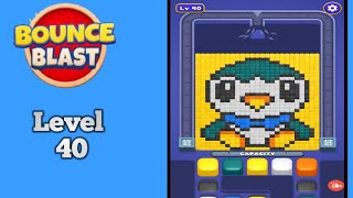 Bounce blast level  40 solution and walkthrough for Gameplay 