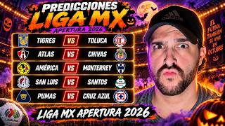 LIGA MX MATCHDAY 11 PREDICTIONS! APERTURA 2026