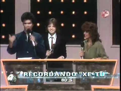 XeTu en los 80s con Luis Miguel