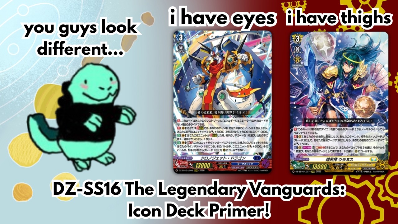 CARDFIGHT!! VANGUARD NEW ICON DECKS: Chronojet Dragon and Gleaming