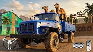 Farm Animal Transport Simulator - Cargo Truck Zoo Transporter Driving - Android GamePlay screenshot 3