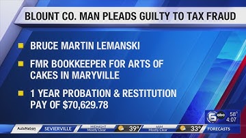 Blount County man pleads guilty to tax fraud