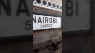 #Nairobi liegt ca. 1700m überm #Meeresspiegel und hat dauerhaft paradisische 25-27C