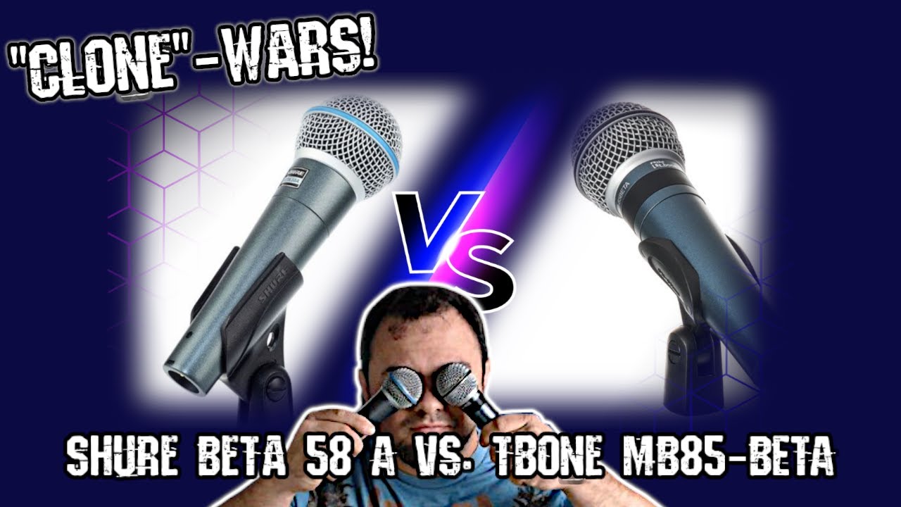 Shure Beta 58 A vs tbone MB85-BETA || Can the student beat the master?! || Comparison & Shootout