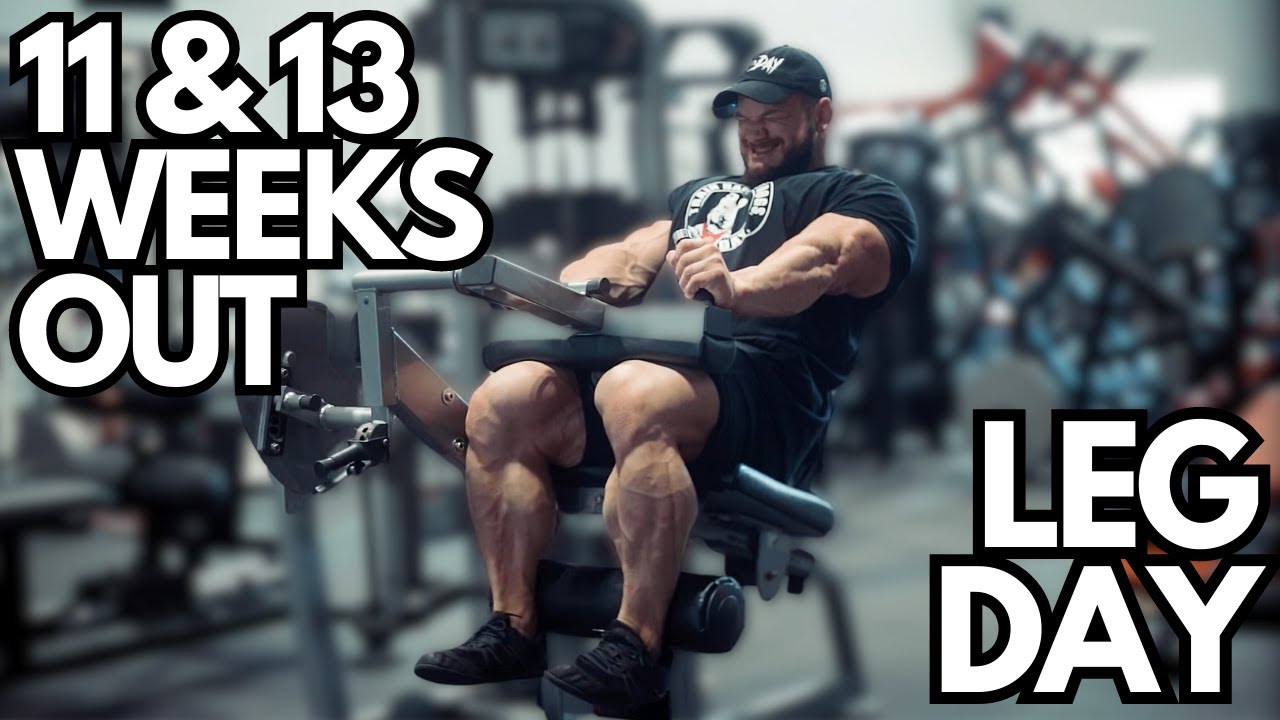 11 & 13 Weeks Out Hunter Labrada YouTube