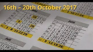 MEX Economic Calendar 16-20 October 2017