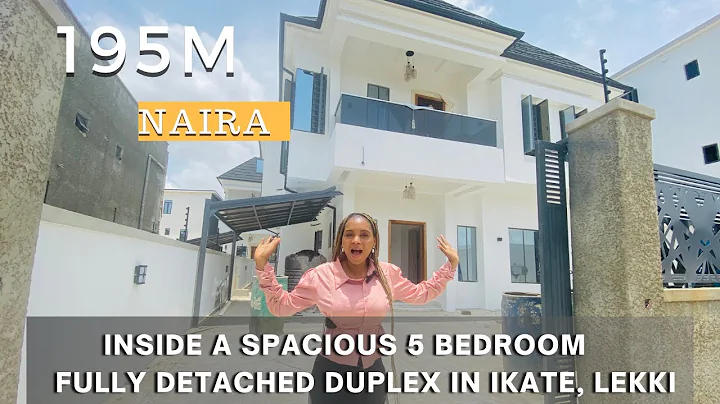 Spacious 5 bedroom fully detached duplex for sale in ikate, Lekki , Lagos