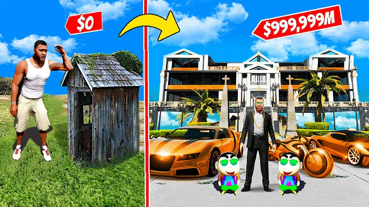 GTA 5: SHINCHAN & FRANKLINE Becomes BILLIONAIRE in...