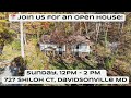 🏡 Stunning 4-Bedroom Home in Davidsonville, MD | Open House Sunday 12-2 PM! 🌟