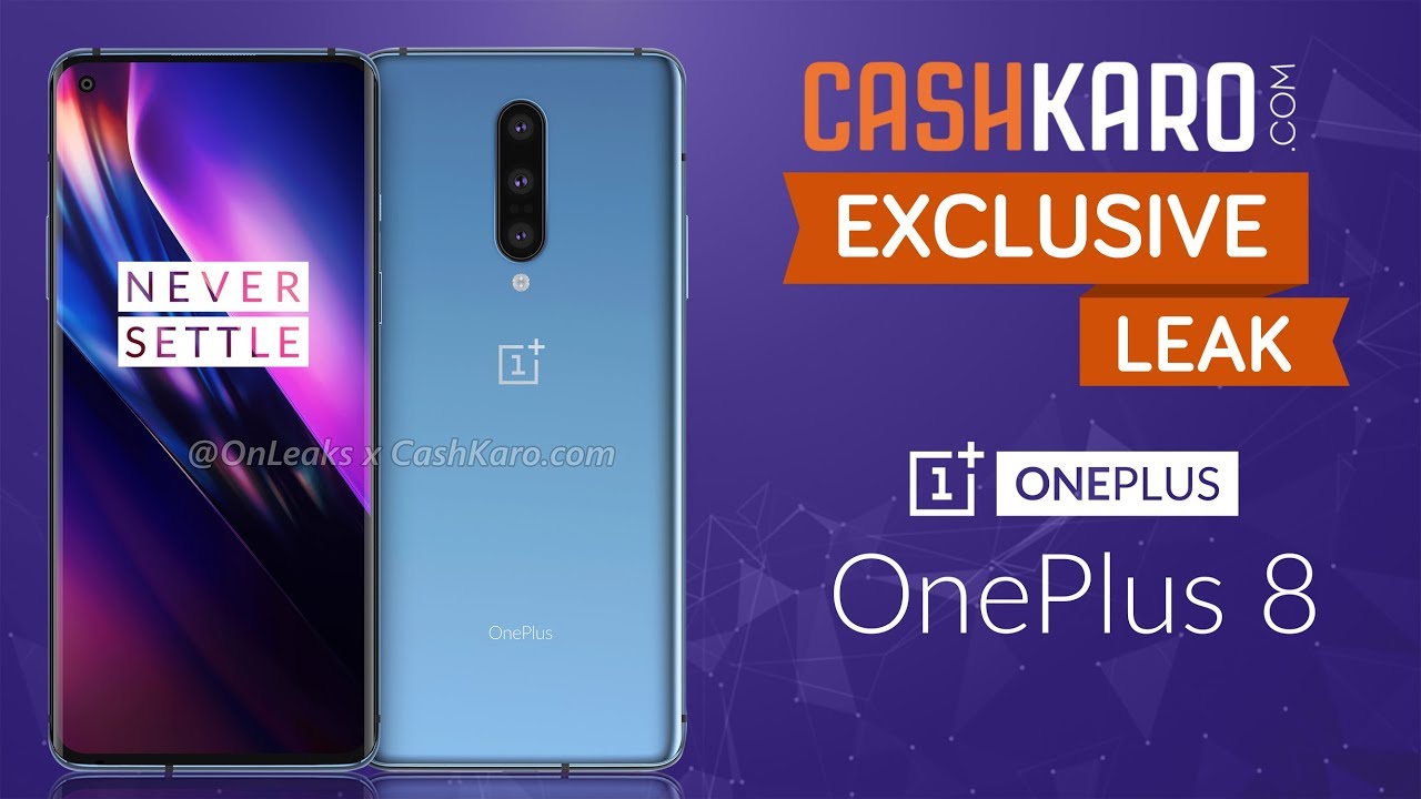 OnePlus 8 и банковская карта от Samsung: итоги недели. В сеть утекли изображения OnePlus 8. Фото.