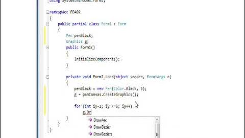 C# Edge 149  C# Graphics 01 - DrawRectangle and Graphics