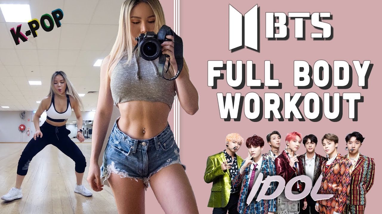 Bts Idol Full Body Workout 10 Min Kpop Cardio Workout Fun Intense Youtube