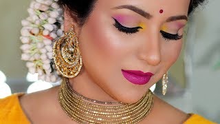 This is a step by makeup look for pohela falgun. i’ve used only
drugstore/affordable products in tutorial. i’m also showing you how
to pick your ma...