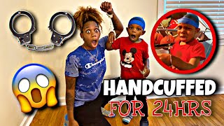 Handcuffed To My Son For 24 HOURS (Bad Idea)