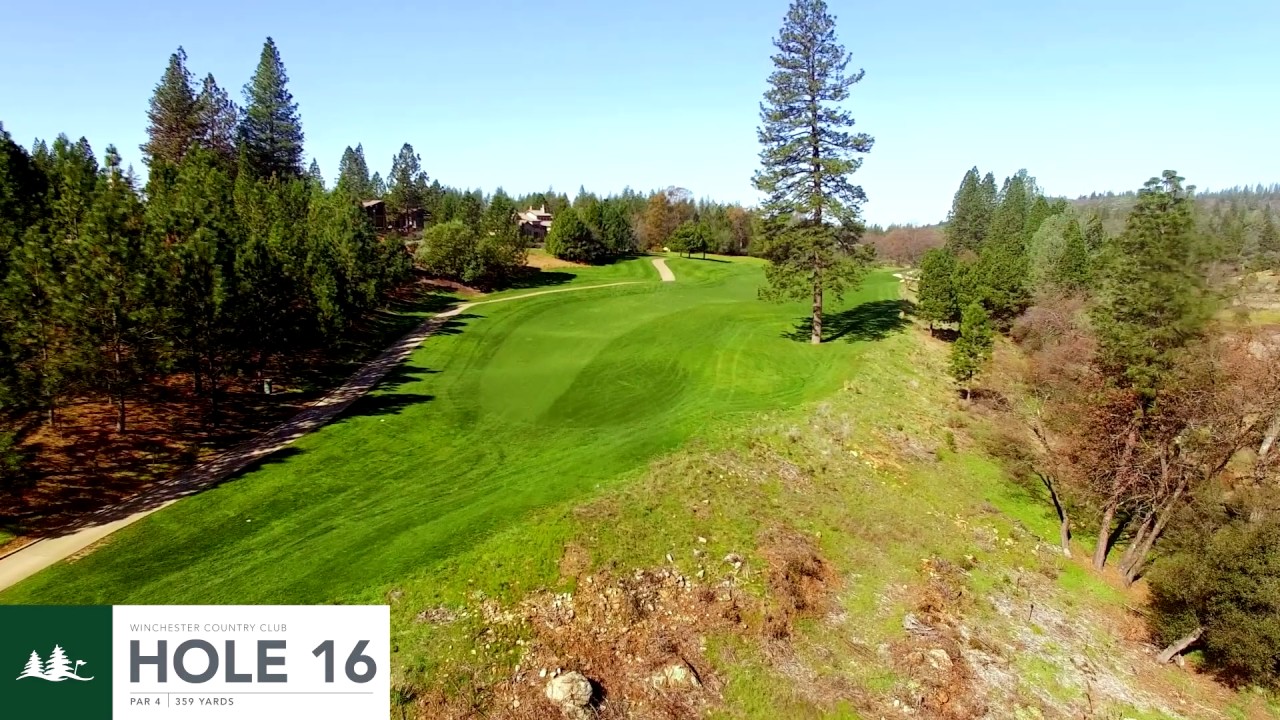 Winchester Country Club Hole 16 YouTube