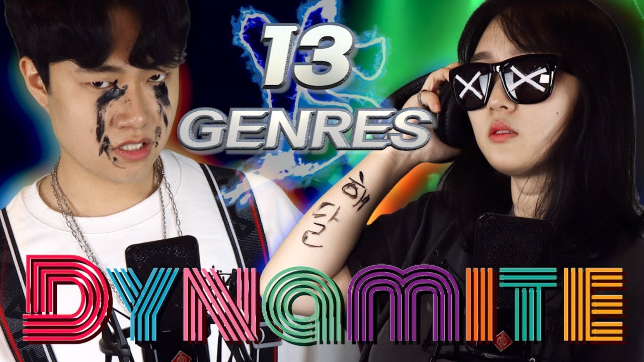 13가지 장르로 부르는 BTS(방탄소년단) 'Dynamite'ㅣ13 Genres. 2 Artists. One Song. COVER
