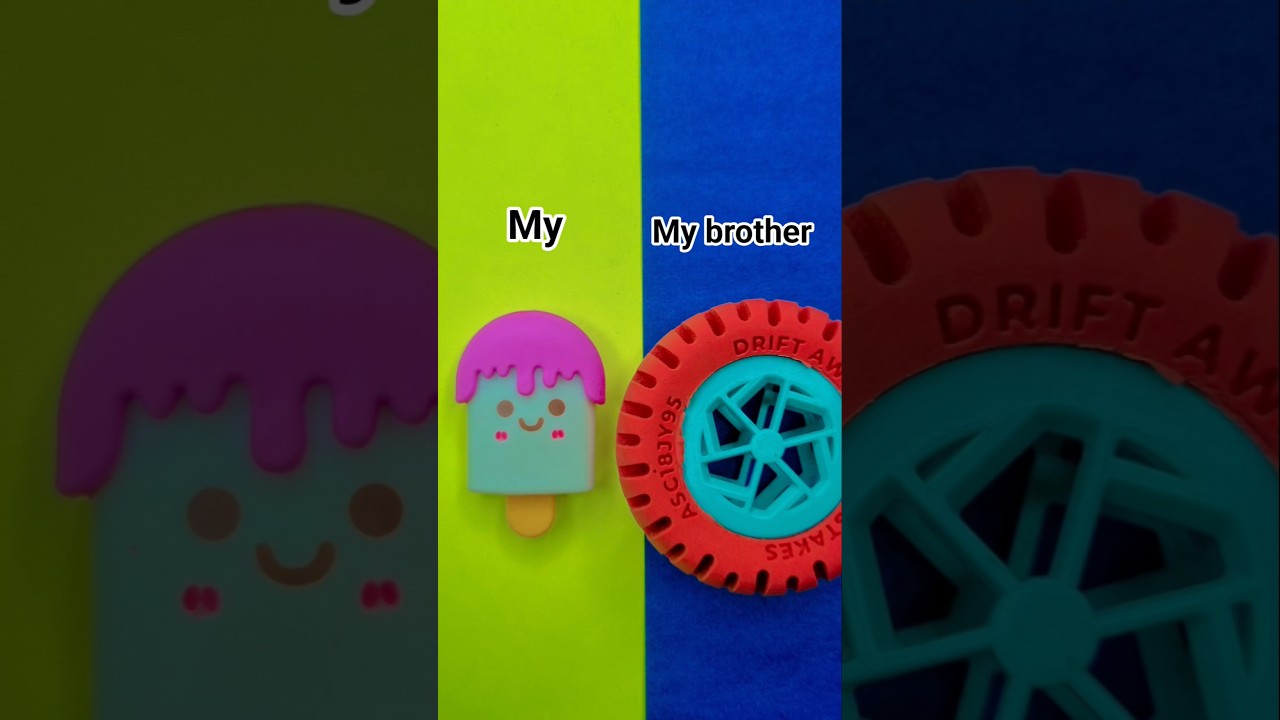 Канцелярские товары, мой брат и я 😍😍 