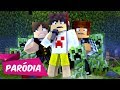 ♫ EU DESISTO - Paródia DESPACITO / Luis Fonsi ft. Justin Bieber (Minecraft Musica)