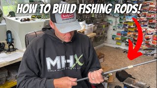 Start Building Your Fishing Rods! MHX CB-906 Build To Catch