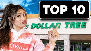 Top 10 Healthy Foods at Dollar Tree! | Weight Loss | Low Carb | Budget Haul
