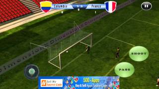 Play Real Football/Soccer 3D Game (Gameplay Video) by Arth I-Soft screenshot 1