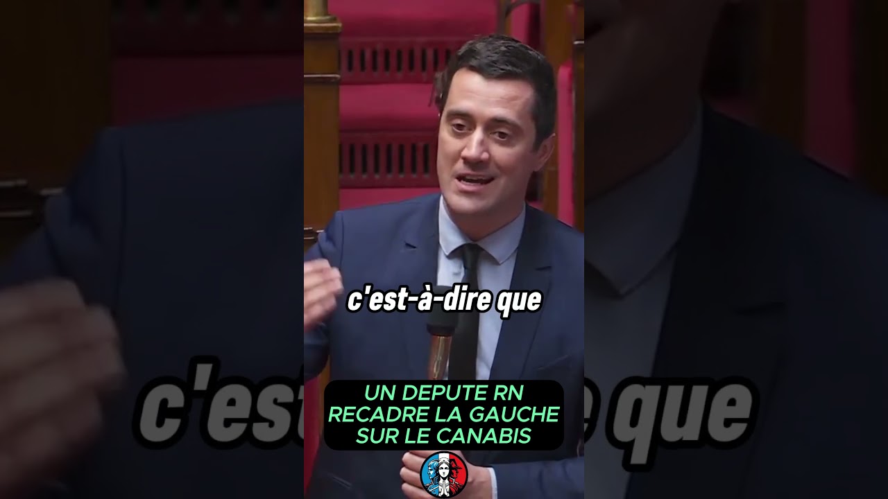 UN DEPUTE RN RECADRE LA GAUCHE SUR LE CANABIS
