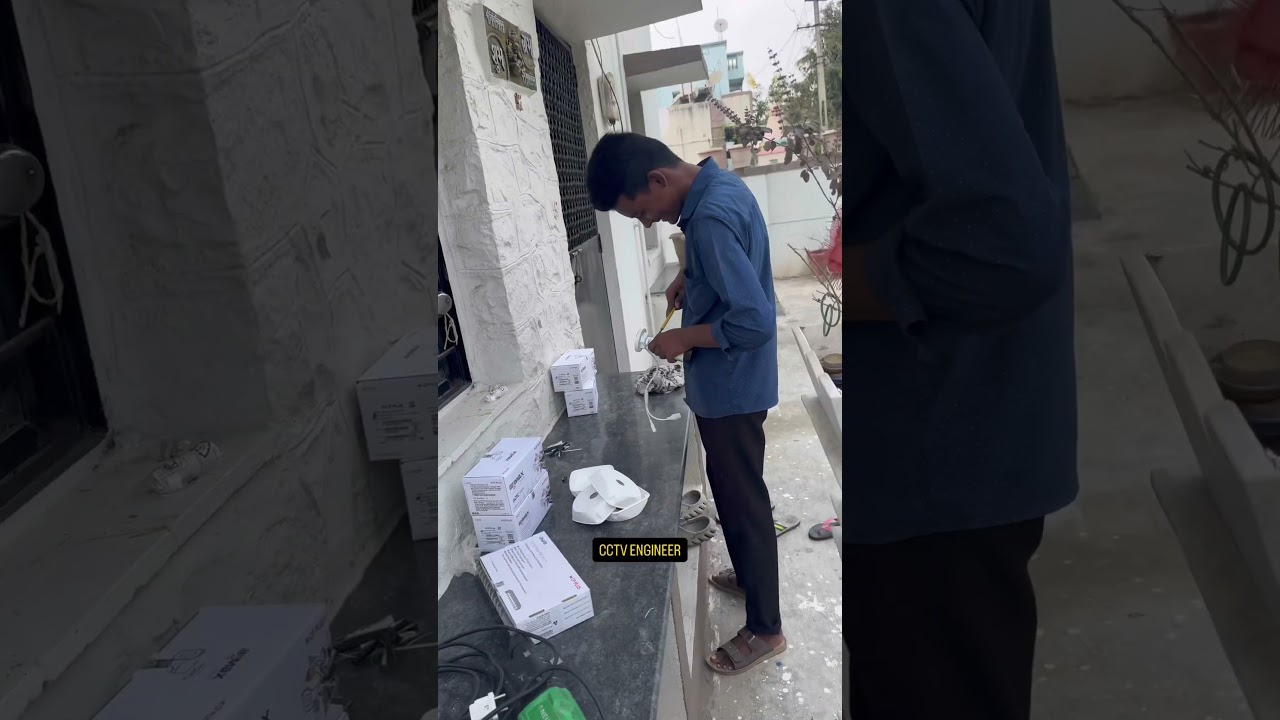 ip STQC Cpplus security cctv camera setup by cctvengineer #professional #service #💯