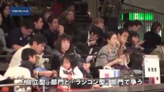 国技館でロボット相撲大会