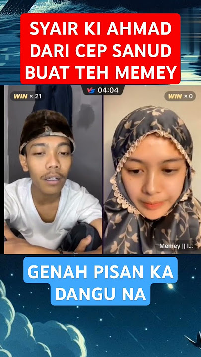 syair ki ahmad dari cep sanud buat teh memey #shorts