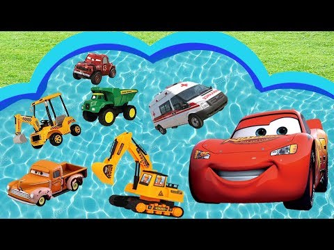 Camiones, Grúas, Camiones De Bomberos, Aviones De Juguete | Enseñar A Los Bebés A Reconocer Temprano