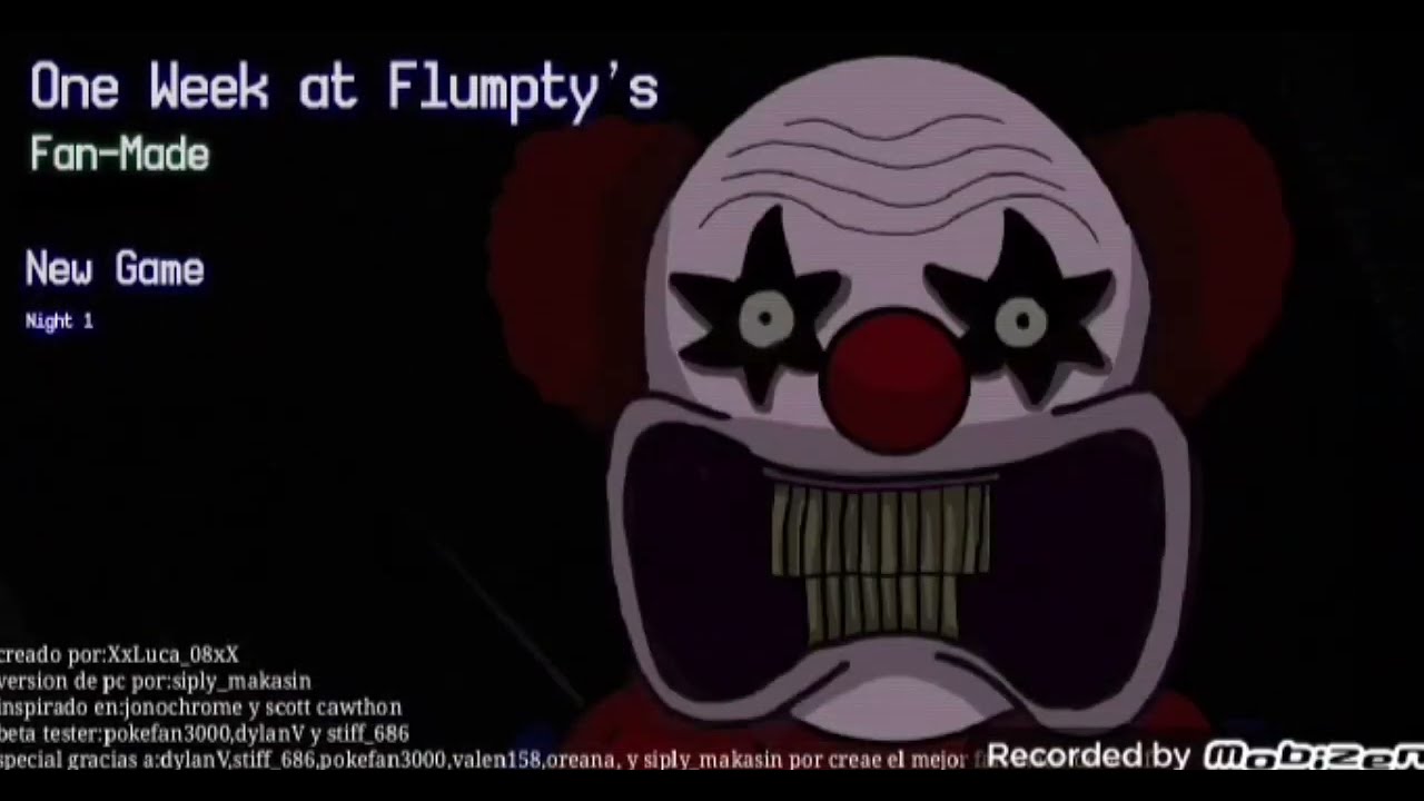 (Cancelado) one week at flumpty's port android menu antiguo pero NO tan antiguo