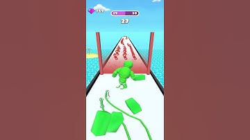 Rope-man run  -  All levels Gameplay Android, IOS gaming